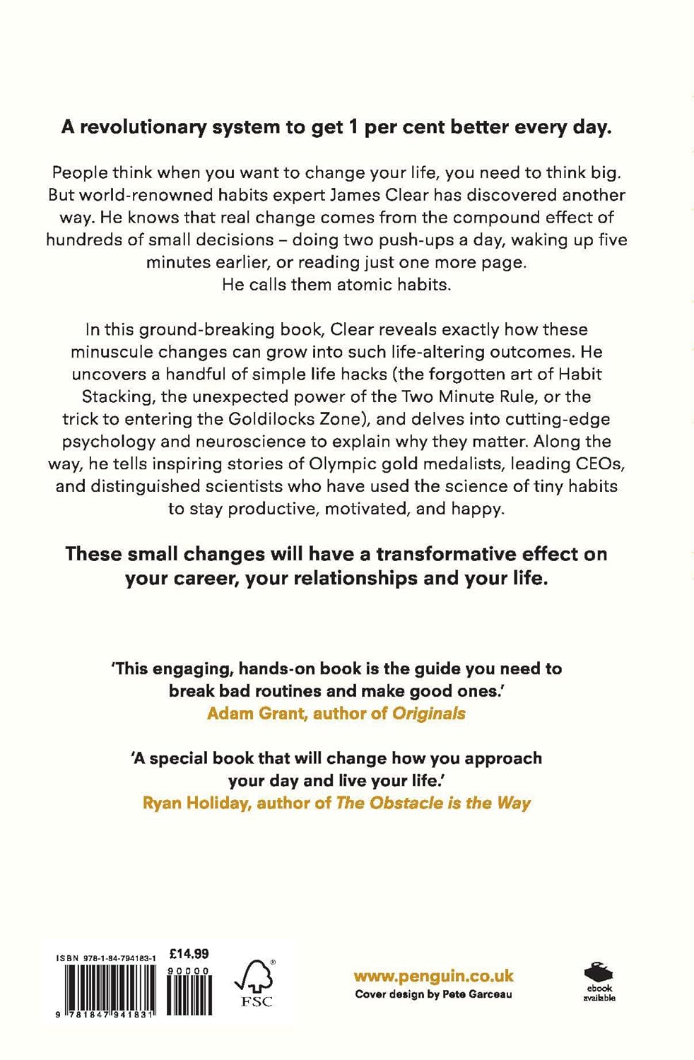 Atomic Habits: The life-changing million copy bestseller - Image 2